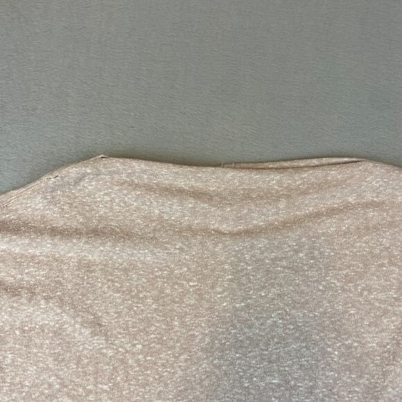 We the Free Womens Sz L Sweater Tan Heathered Cowl Neck - Picture 5 of 12